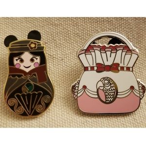 Mary Poppins disney pin set